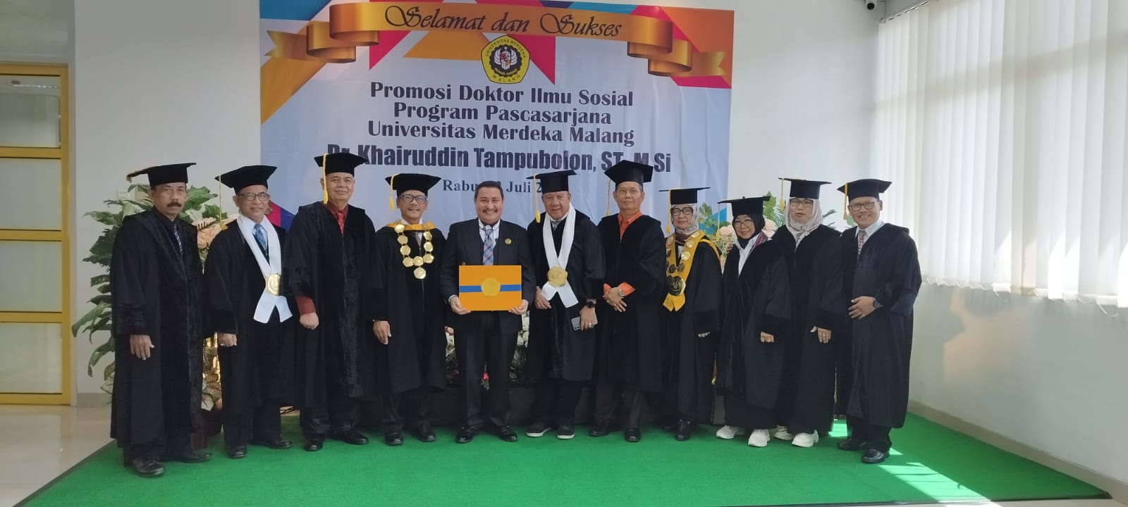 Dr. Khairuddin Tampubolon Sidang Terbuka